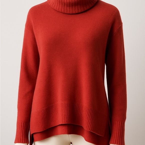 Saks Fifth Avenue Sweaters - SAKS FIFTH AVENUE 100% Cashmere Turtleneck Sweater – Women’s L
